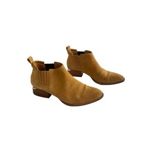 Alexander Wang Kori Suede Leather Ankle Boots Size US 10